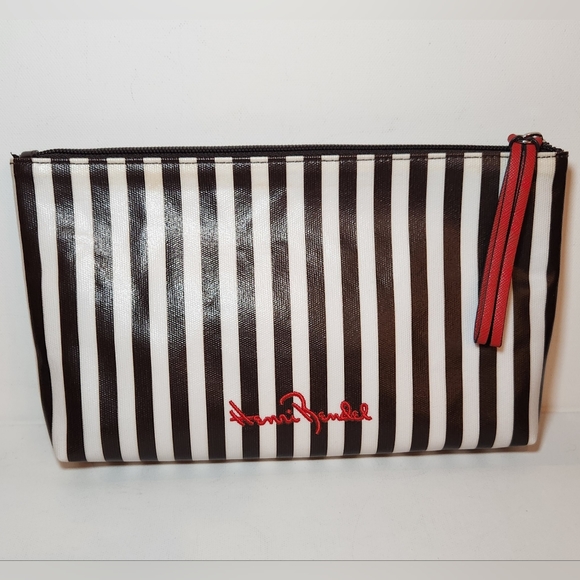Henri bendel striped cosmetic case - Picture 2 of 5